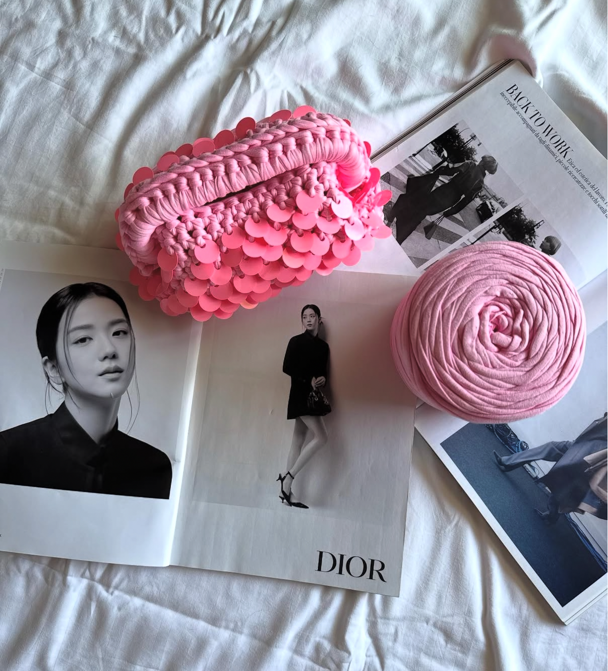 Penelope con paillettes